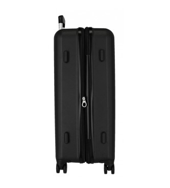 Joumma Bags Medium hard suitcase Disney 100 Logo 70 cm black