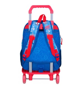 Joumma Bags Spidey Power of 3 38 cm sac  dos scolaire avec trolley bleu