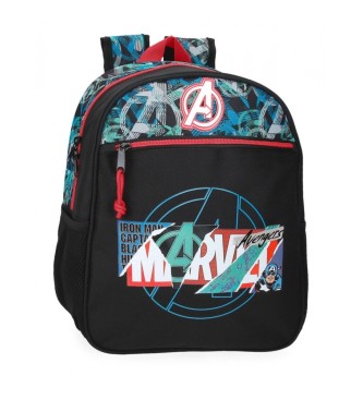 Disney Marvel Shield 33 cm trolley attachable backpack black