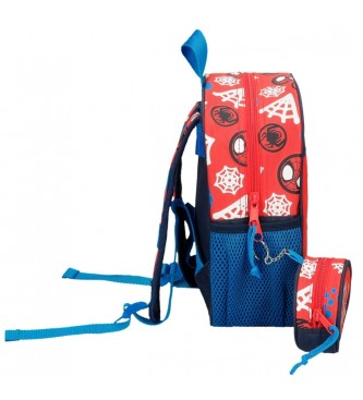Joumma Bags Spidey and friends preschool backpack red