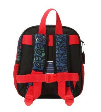 Disney Backpack Spiderman urban preschool 28cm red, navy