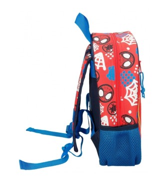 Joumma Bags Backpack Spidey and friends Preschool 28cm adaptable red