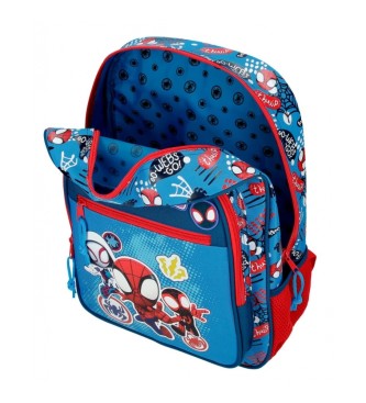 Joumma Bags Spidey Go webs go backpack 38cm blue