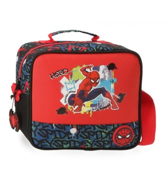 Disney Neceser bandolera Spiderman Urban rojo, marino