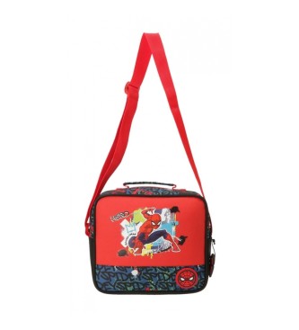 Disney Spiderman Urban red, navy shoulder bag