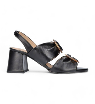 Mascar Rimini leather sandals black