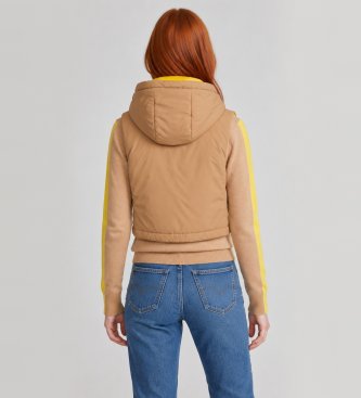 MAX&CO Cuello con capucha reversible Mcoeuforia marrón