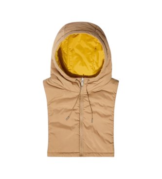 MAX&CO Cuello con capucha reversible Mcoeuforia marrón