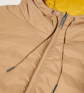 MAX&CO Cuello con capucha reversible Mcoeuforia marrón