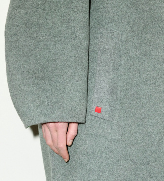MAX&CO Abrigo extragrande Mcofresco gris