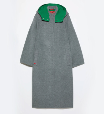 MAX&CO Abrigo extragrande Mcofresco gris