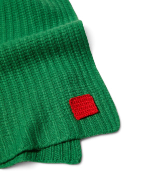MAX&CO Baccano pure wool scarf in green