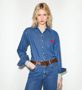 MAX&CO Leichtes Jeanshemd Mcoultimo blau