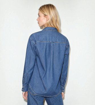 MAX&CO Leichtes Jeanshemd Mcoultimo blau