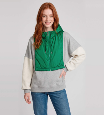 MAX&CO Cuello con capucha reversible Mcoeuforia verde