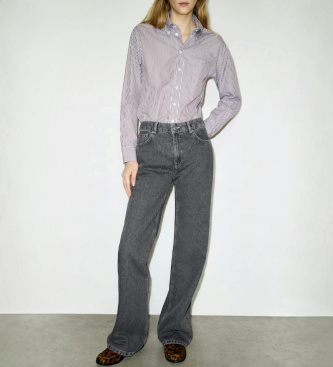 MAX&CO Jeans de corte holgado Mcosenior gris