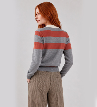 MAX&CO Suéter de lana merino Salita gris