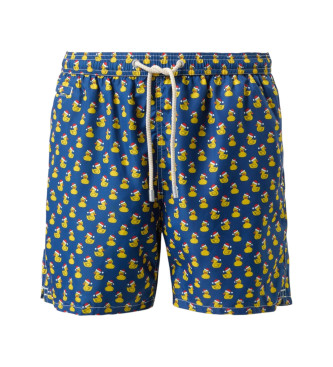 MC2 Saint Barth Maillot de bain l�ger micro fasntasy bleu