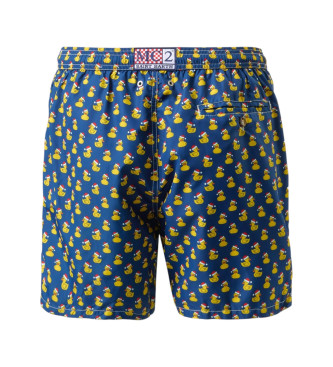 MC2 Saint Barth Maillot de bain l�ger micro fasntasy bleu