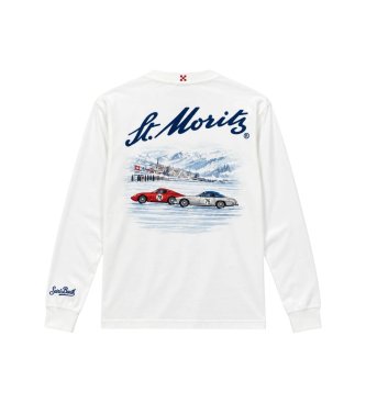 MC2 Saint Barth Maglietta Luton Warm bianca