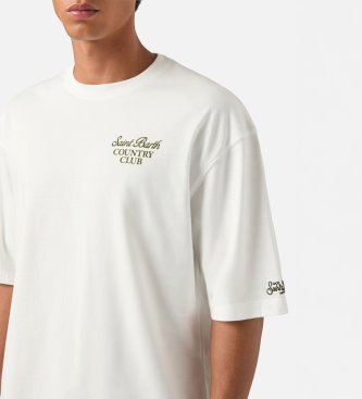MC2 Saint Barth Maglietta oversize Delmar bianca