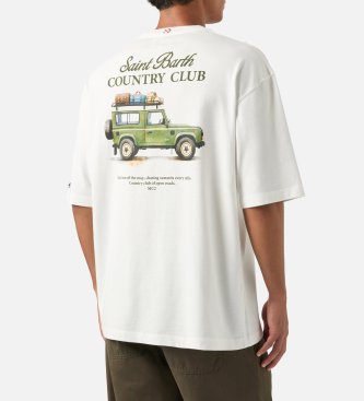 MC2 Saint Barth Maglietta oversize Delmar bianca
