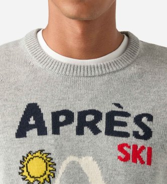 MC2 Saint Barth Grå Heron Après Ski-sweater
