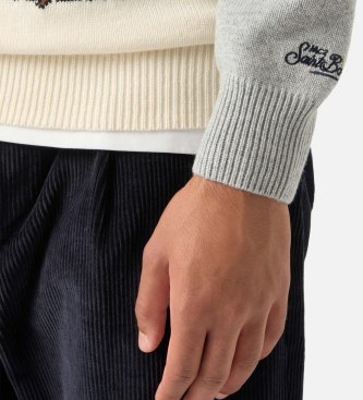 MC2 Saint Barth Grå Heron Après Ski-sweater