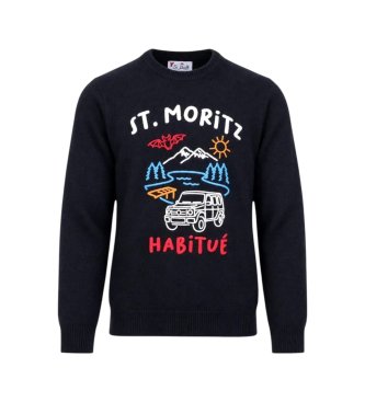MC2 Saint Barth Maglione Heron nero
