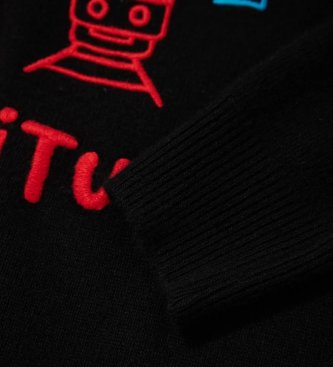 MC2 Saint Barth Maglione Heron nero