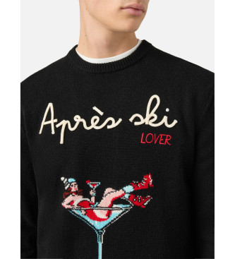 MC2 Saint Barth Maglia nera Heron Apres