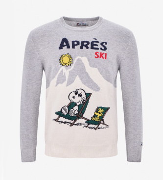 MC2 Saint Barth Grå Heron Après Ski-sweater