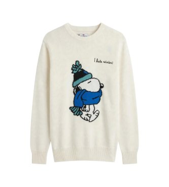 MC2 Saint Barth Maglione Heron Snoopy beige