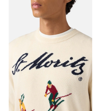 MC2 Saint Barth St. Moritz beige trui