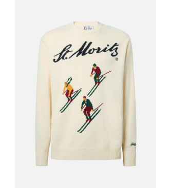 MC2 Saint Barth St. Moritz beige trui