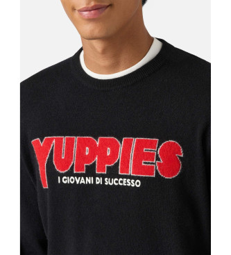 MC2 Saint Barth Yuppies trui zwart