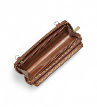 Michael Kors Borsa a tracolla grande marrone Jet Set