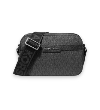 Michael Kors Bolsa de ombro Hudson preta