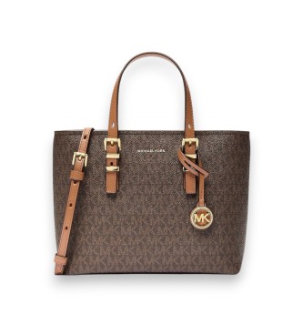 Michael Kors Quinn, piccola borsa marrone