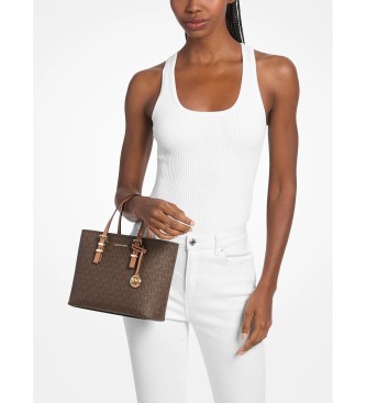 Michael Kors Quinn, piccola borsa marrone