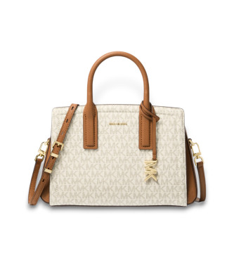 Michael Kors Laila lille beige hndtaske