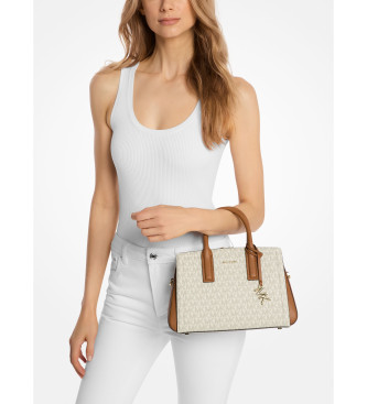 Michael Kors Laila kleine beige Handtasche