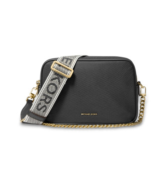 Michael Kors Nylon Umhngetasche schwarz