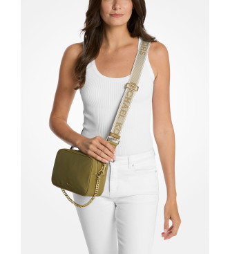 Michael Kors Skuldertaske i nylon, grn