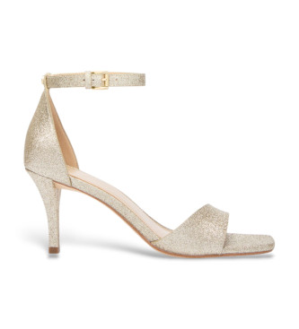 Michael Kors Gouden Jaida Leren Sandalen