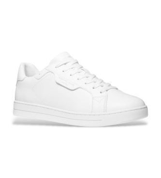 Michael Kors Sneakers i lder med spets vit