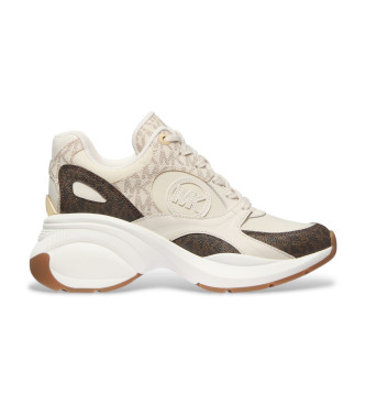 Michael Kors Zuma beige sportschoenen