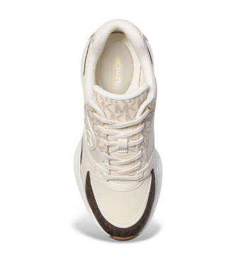 Michael Kors Zuma beige sportschoenen