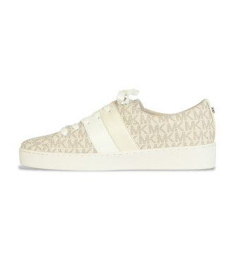 Michael Kors Baskets monogrammes beige