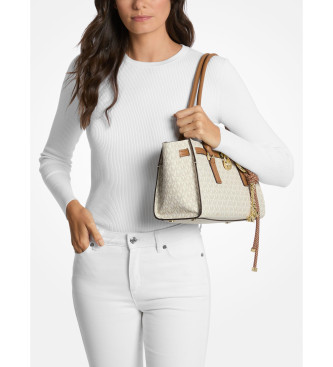 Michael Kors Piccola borsa a mano beige Hamilton
